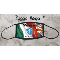 Piaggio Vespa Flag Face Mask
